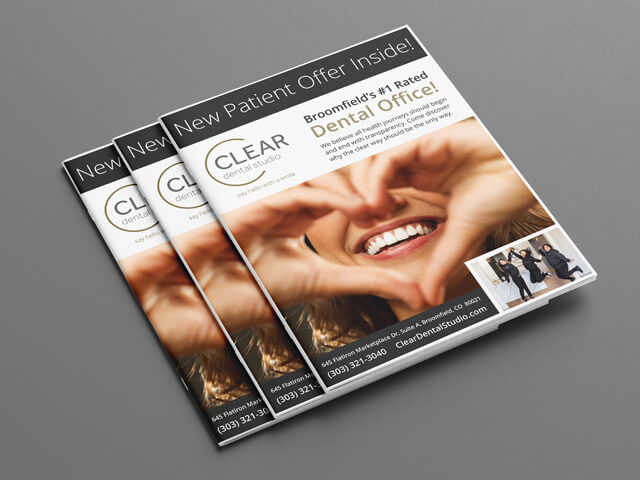 Clear Dental Studio Print Projects thumbnail